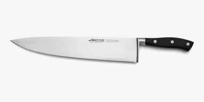 Forged Chef Knife 12 Inch Stainless Steel. Multi-Use Professional Cooking Knife for Cutting Meat and Vegetables. Ergonomic Polyoxymethylene Handle and 300Mm Blade. Series Riviera. Color Black1