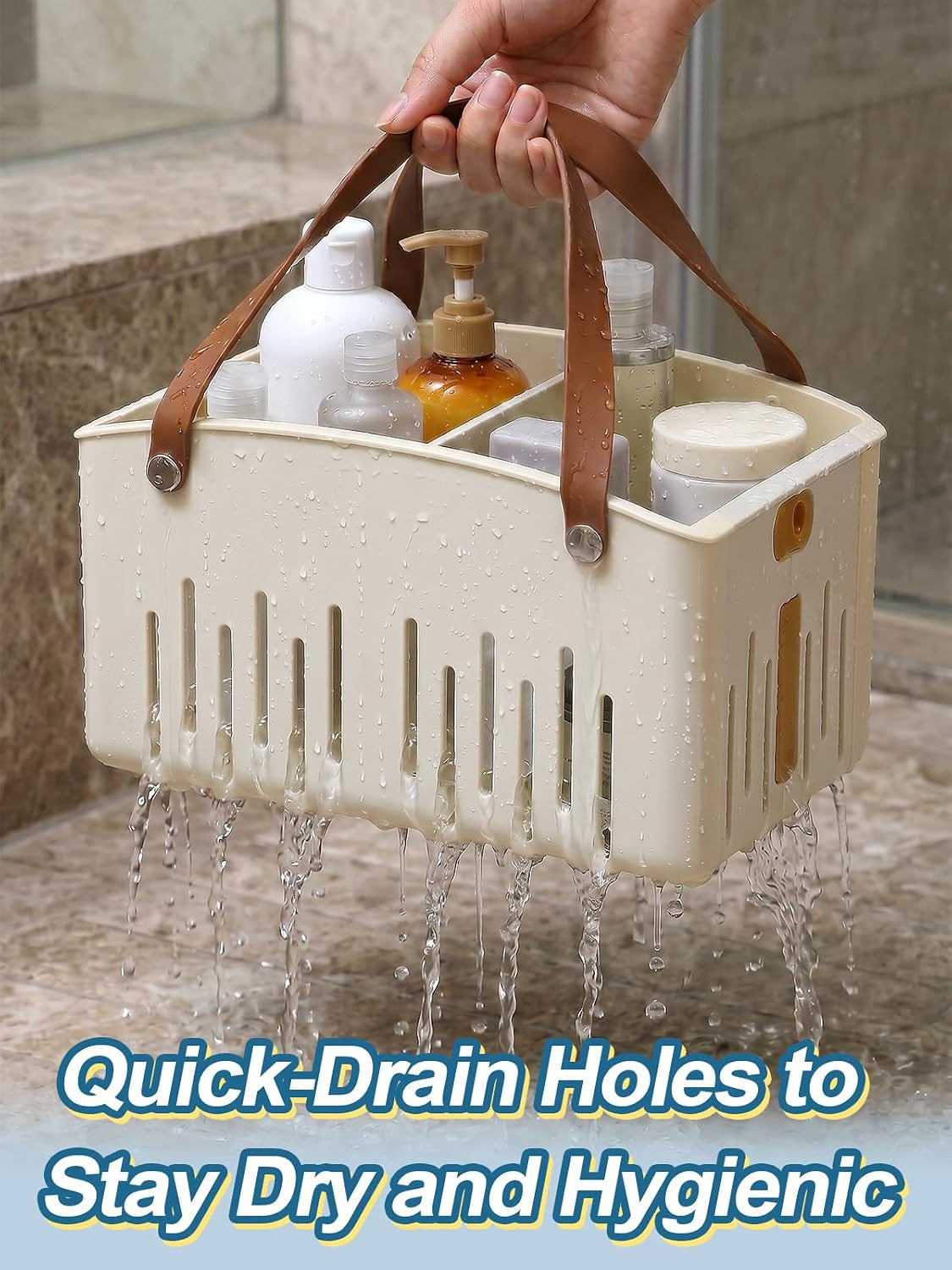 collapsible-portable-plastic-shower-caddy-dorm-room-beige
