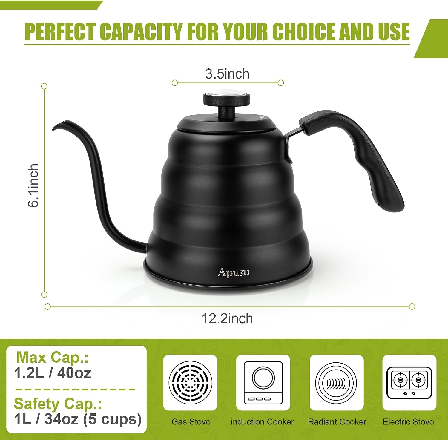tea-kettle-with-thermometer-black-gooseneck-coffee-kettle-pot-stovetop-40oz-stovetop-tea-kettle-teapot-pour-over-kettle-1200ml-6-cup-1pack