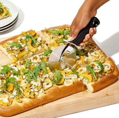 OXO Good Grips Pizza Wheel Cutter with 4-Inch Blade | Sharp Stainless Steel Blade, Comfortable Non-Slip Grip, Cuts Thick Crust, Easy to Clean, Kitchen Cutting Tool7