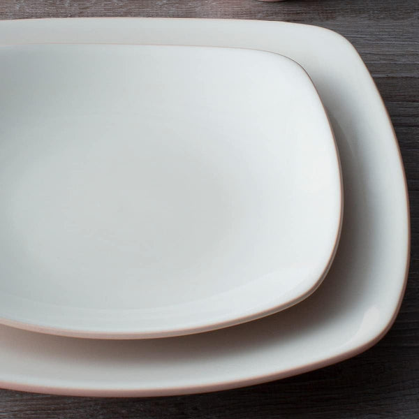 Colorwave Pink 4-Piece Square Place Setting, Service for 14