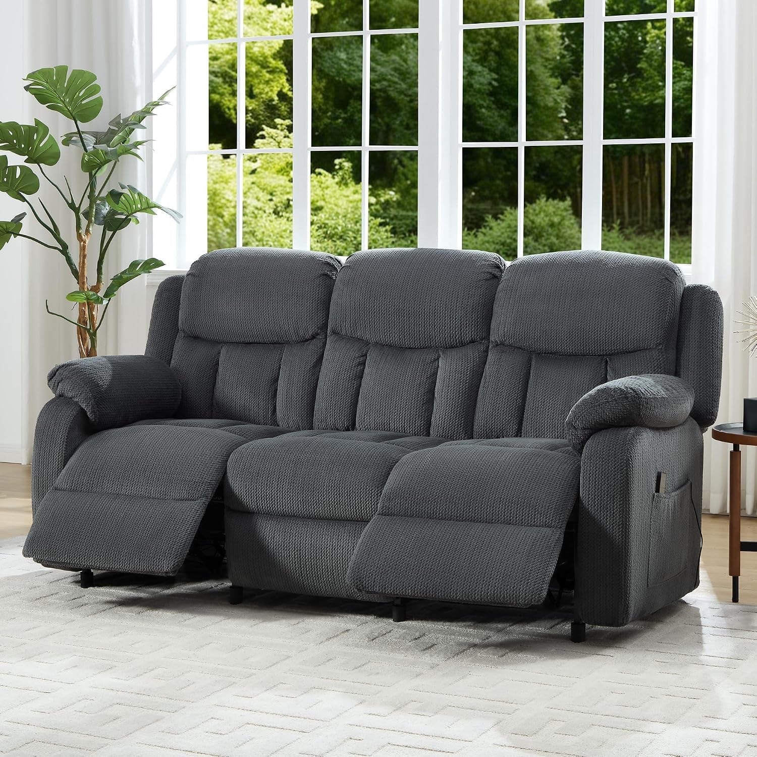 78-power-reclining-sofa-electric-recliner-couch-dark-gray