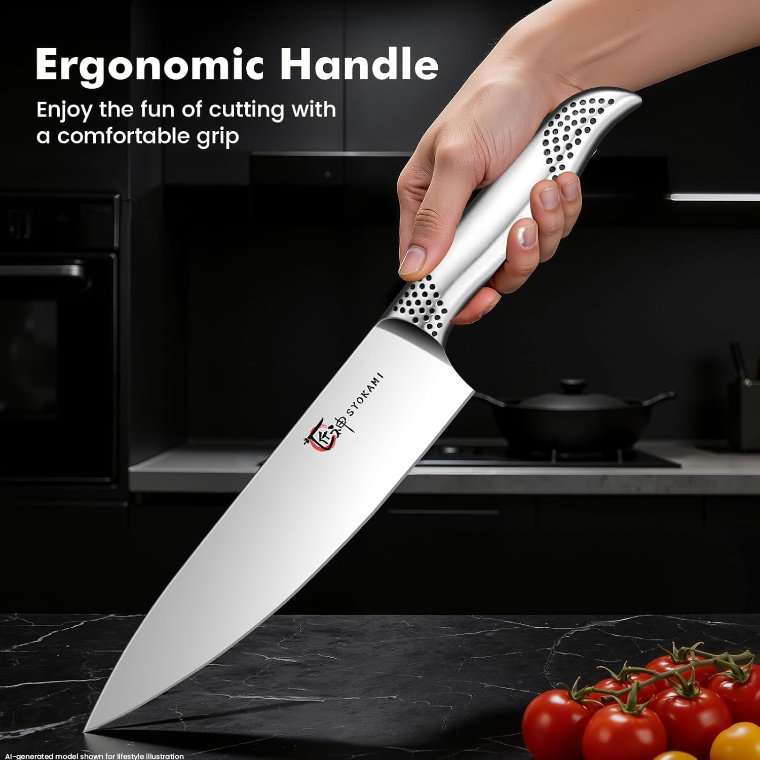 japanese-knives-set-for-kitchen-magnetic-knife-set-with-block-and-sharpener-stainless-steel-knife-set-as-gift-for-couple-wedding-women-or-mom-with-gift-box-14-pcs-black-dot