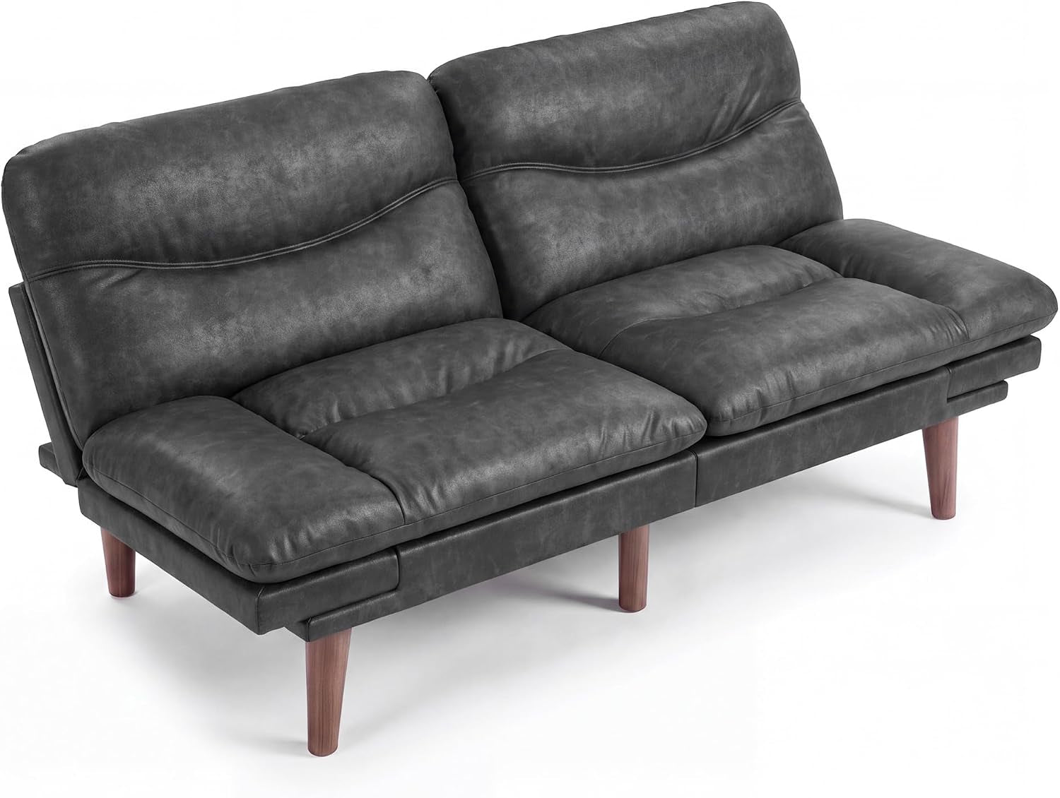futon-sofa-bed-66-loveseat-with-adjustable-armrest-backrest