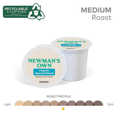 Newman'S Own Organics Special Blend Keurig Single-Serve K-Cup Pods, Medium Roast Coffee, 96 Count3
