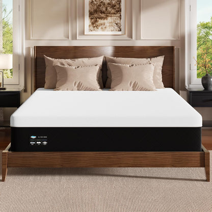 Extra Firm Queen Mattress 14" - Memory Foam Mattress for Spinal Alignment1