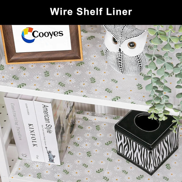 Shelf Liner – Premium Non-Adhesive Cabinet & Drawer Liner for Kitchen – Waterproof Shelf Paper with Modern Pattern – Durable EVA Cabinet Mat – Easy to Cut （11.8" W X 120" L）8