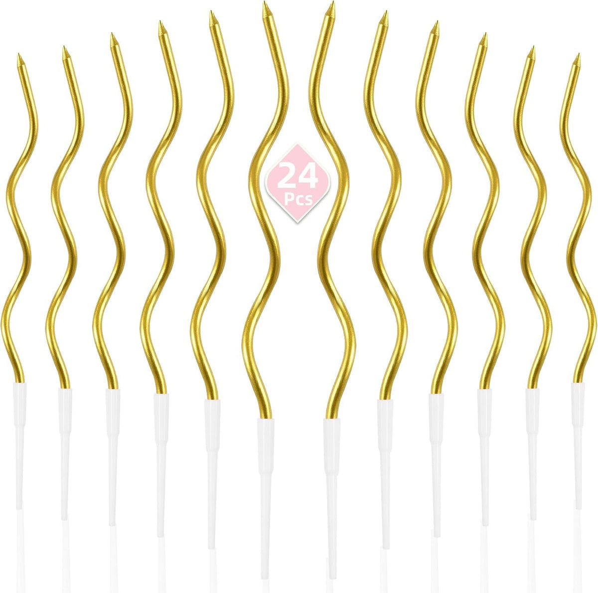 24-count-gold-spiral-long-thin-metallic-birthday-candles-cake-candles-birthday-parties-wedding-decorations-party-candles