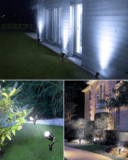 All-In-One Low Voltage Landscape Lighting Kit, Cool White, 12PCS8