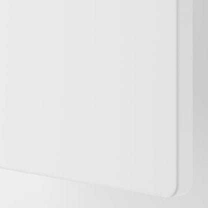 SMÅSTAD Loft Bed, White White/With Desk with 2 Shelves, 90X200 Cm7