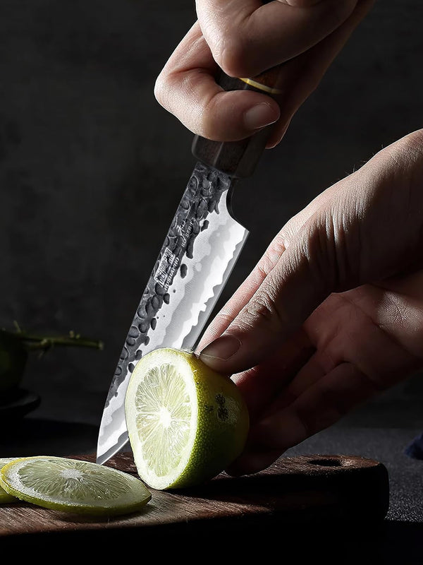 Paring Knife 3.75", Razor Sharp Fruit Knife for Peeling & Coring6