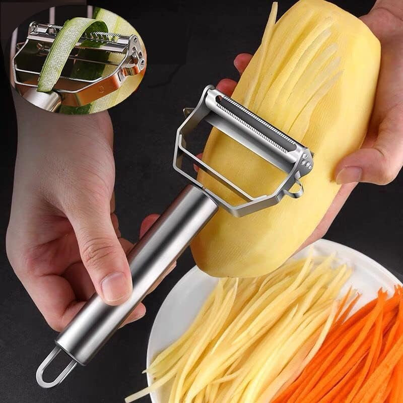 julienne-peeler-stainless-steel-vegetable-peeler-double-blade-vegetable-slicer-and-fruit-slicer
