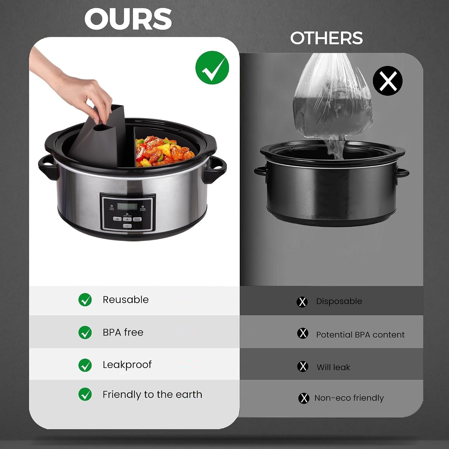6-quart-programmable-slow-cooker-with-2-in-1-silicone-liners-food-warmer-with-auto-warm-setting-and-digital-timer-3-cooking-settings-dishwasher-safe-ceramic-pot-glass-lid-silver