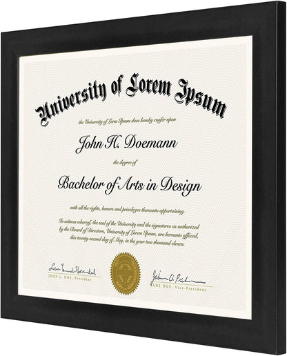 8.5X11 Picture Frame - Engineered Wood - Black4
