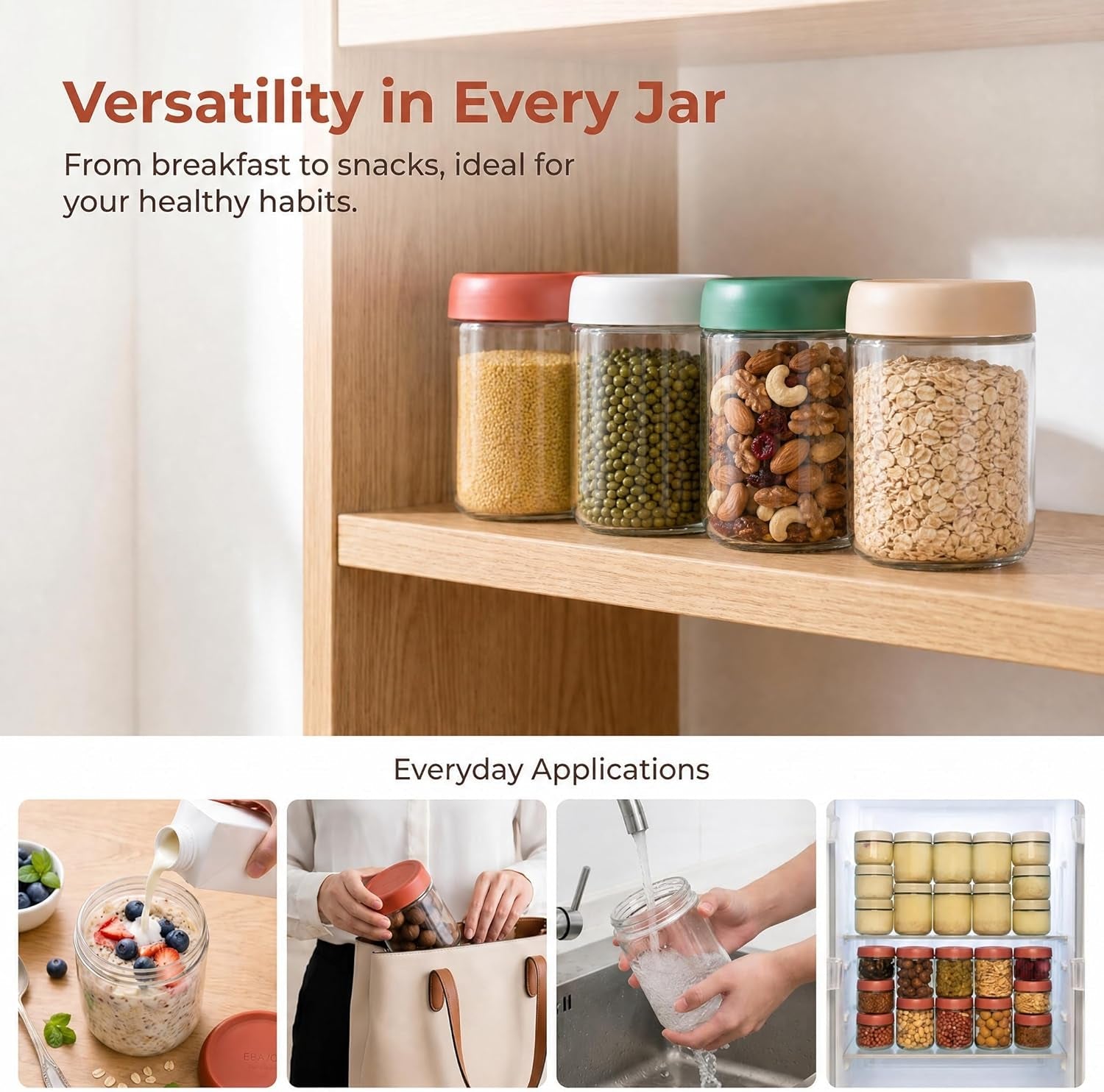 4-pack-overnight-oats-containers-with-lids-16oz-glass-mason-jars-meal-prep-salad-food-cereal-snacks-pudding-yogurt-storage