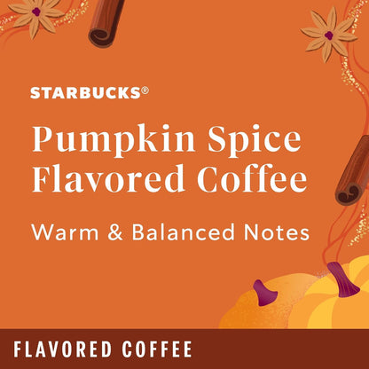 Starbucks K-Cup Coffee Pods, Pumpkin Spice Flavored for Keurig Coffee Makers, 100% Arabica, Limited Edition, 1 Box (22 Pods)3