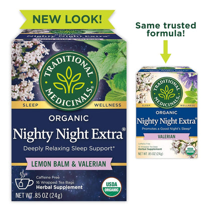 Organic Nighty Night Extra, 16 Tea Bags10