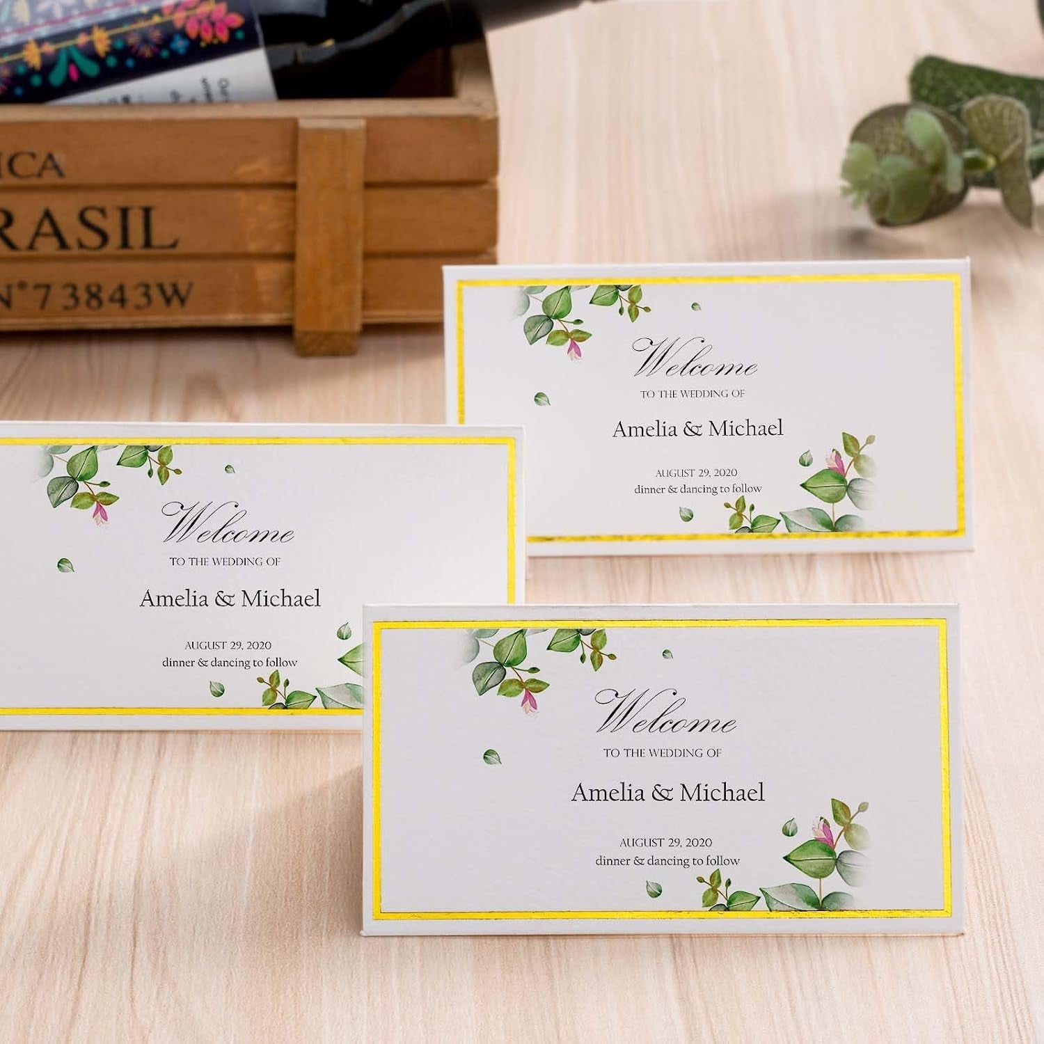 120pcs-premium-place-cards-small-table-cards-with-gold-foil-border-2-x-3-5-tent-card-escort-cards-name-card-wedding-place-cards-for-wedding-table-dinner-parties-seating-card