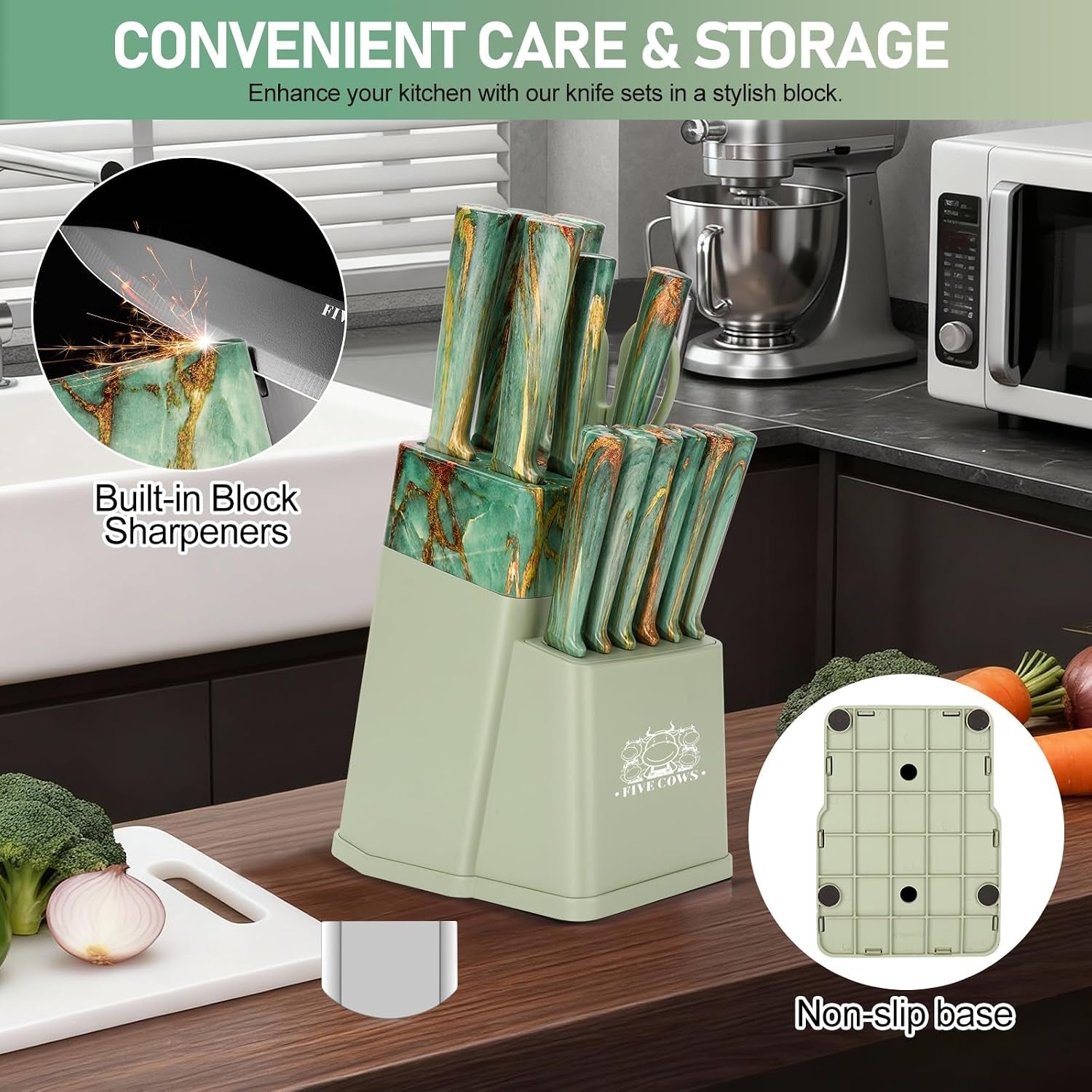 16-piece-kitchen-knife-block-set-with-cutting-board-german-stainless-steel-knives-built-in-sharpener-dishwasher-safe-anti-slip-handle-all-in-one-cutlery-set-for-home-kitchen-cyan