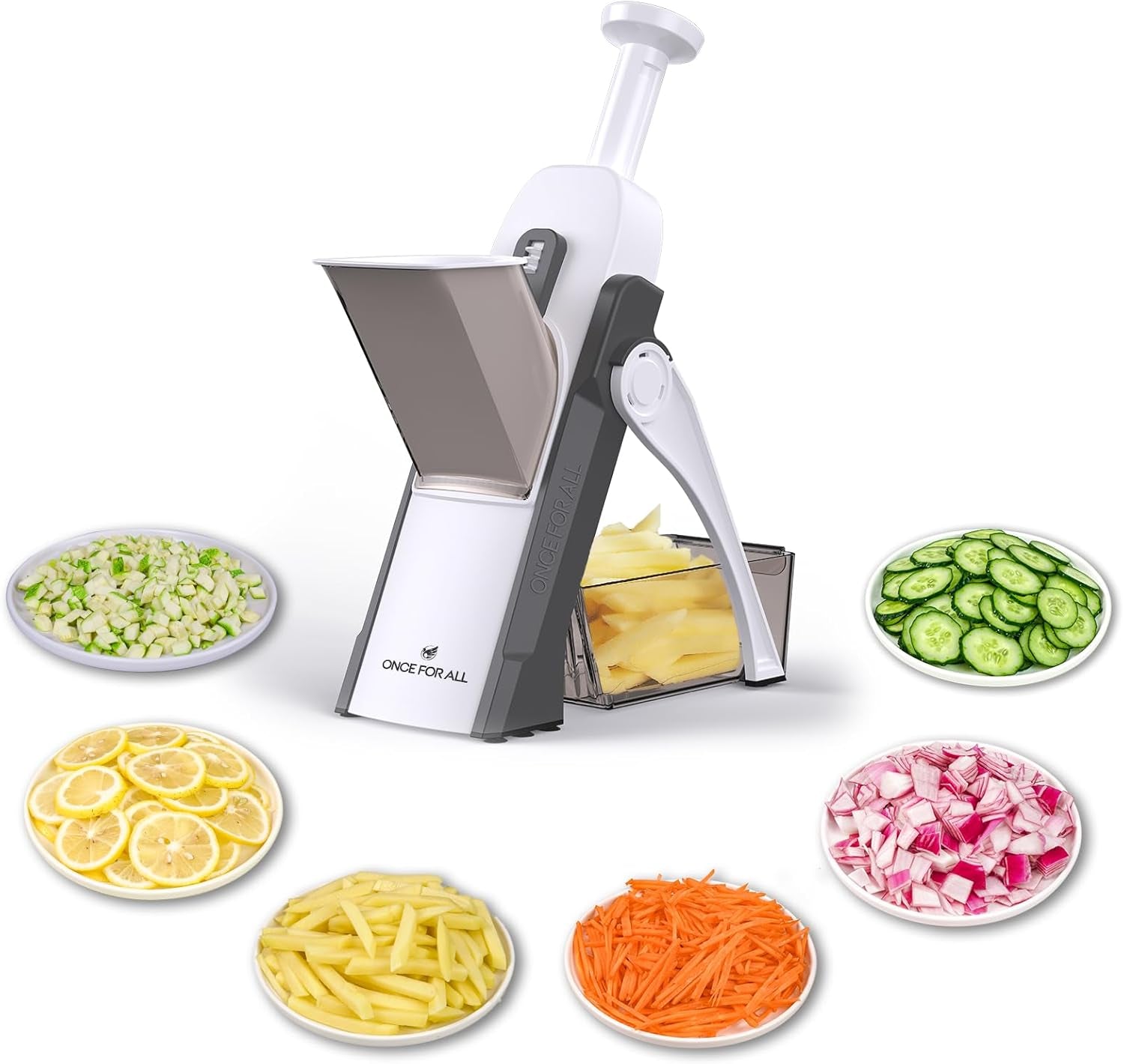 safe-mandoline-slicer-kitchen-all-in-1-vegetable-slicer-gray