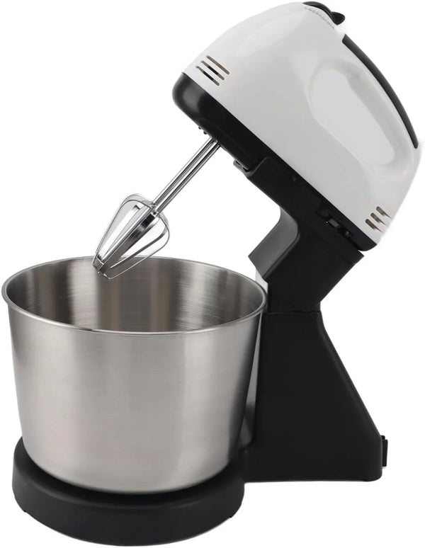 Electric Stand Mixer, 7 Speed Adjustment, 1.7L Stainless Steel Bowl, Multifunctional Handheld Blender with Dough Hook for Kitchen Use3