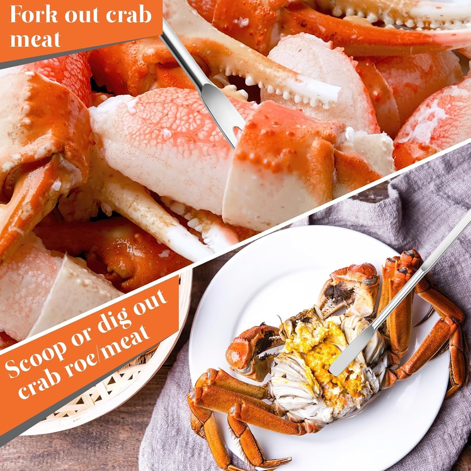 8-pcs-crab-crackers-and-tools-set-crab-leg-cracker-tools-for-seafood-nut-zinc-alloy-lobster-crackers-and-picks-4-pcs-crab-crackers-4-pcs-crab-leg-forks-with-storage-bag-ergonomic-non-slip-grip