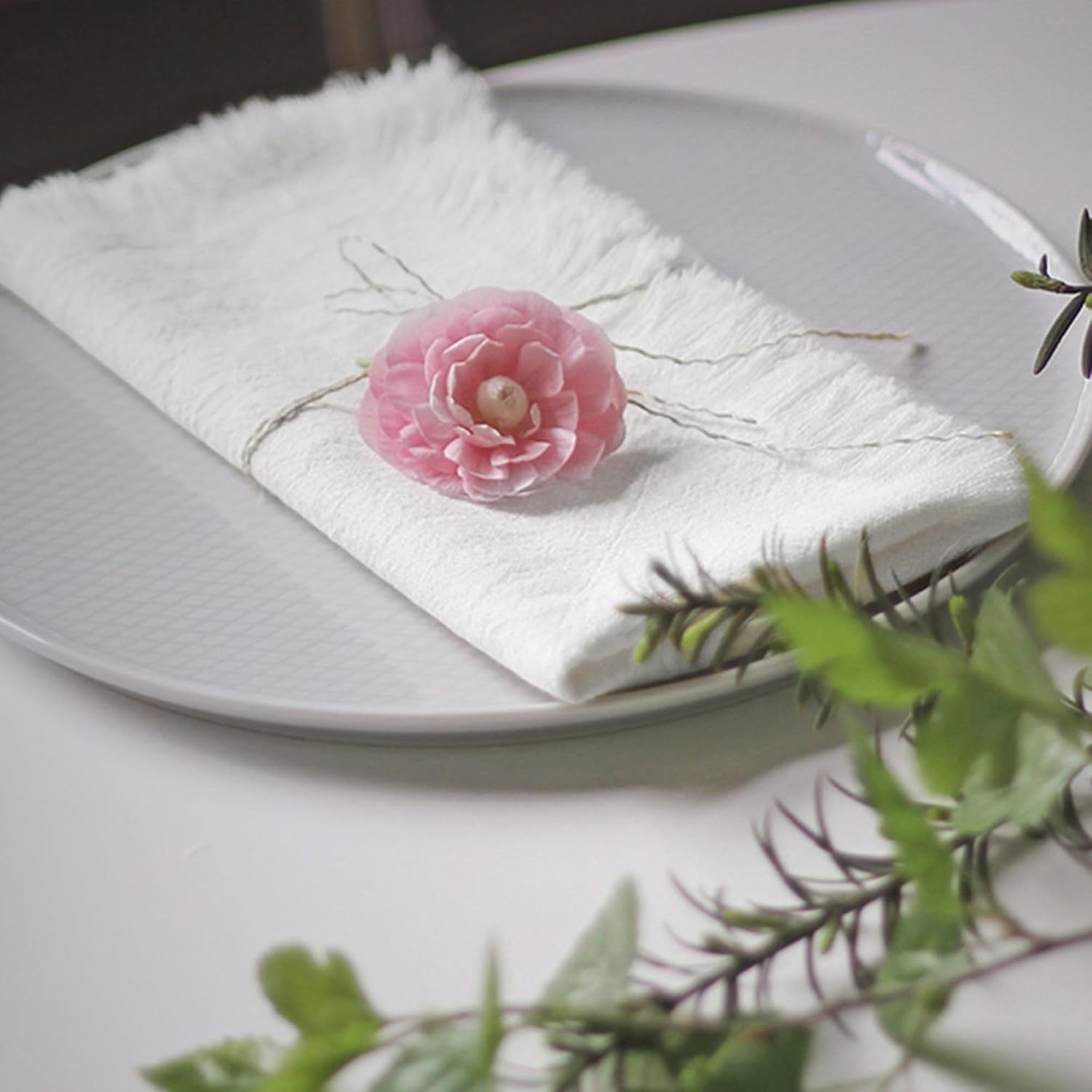 handmade-cloth-napkins-100-cotton-napkins-with-fringe-delicate-handmade-cloth-napkins-for-dinners-parties-weddings-and-more-18-x-18-inch-set-of-4-white