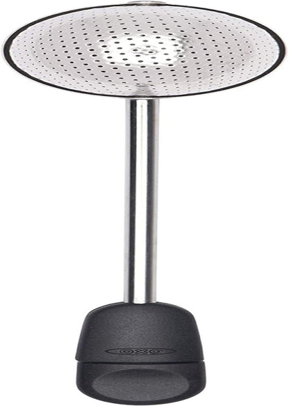OXO Brew Twisting Ball Tea Infuser - Fine Mesh, Stainless Steel | Loose Leaf Tea Infuser, Reusable Strainer, Easy-Open Twist Design, Fits Different Sized Mugs, Dishwasher Safe1