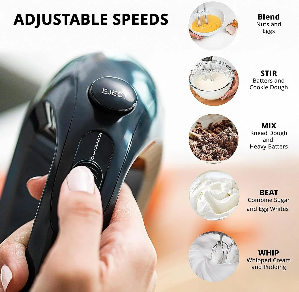 5-speed-hand-mixer-with-eject-button-electric-handheld-mixer-for-cream-batter-eggs-baking-stainless-steel-beaters-dishwasher-safe-lightweight-compact-design-black
