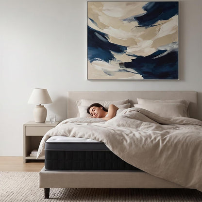 Queen Mattress 12 Inch, Medium Firm Hybrid with Pocket Coils & Cooling Gel7