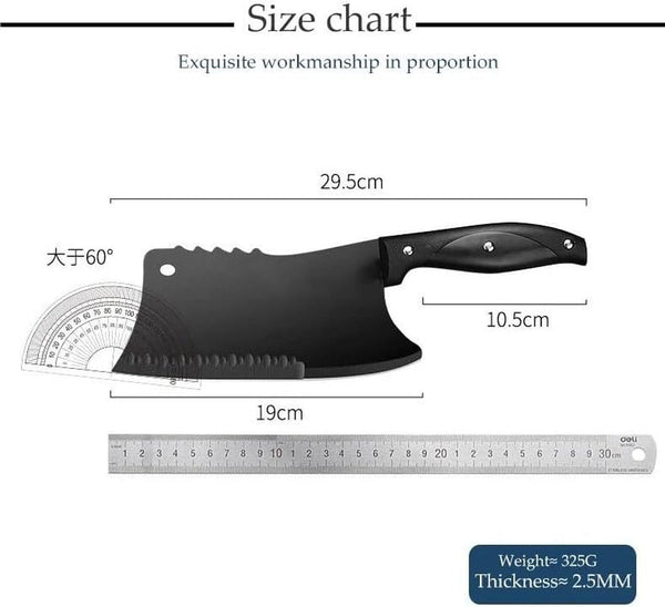 Meat Cleaver,Cleaver Knife, Butcher Knife Stainless Steel Bone Chopping Knife Meat Vegetables Slicing Cleaver High Hardness Kitchen Chef Knife, Zengjianhong51212
