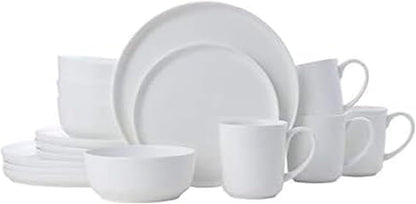 5266100 Samantha Chip-Resistant 16 Piece Set, Service for 4 White1