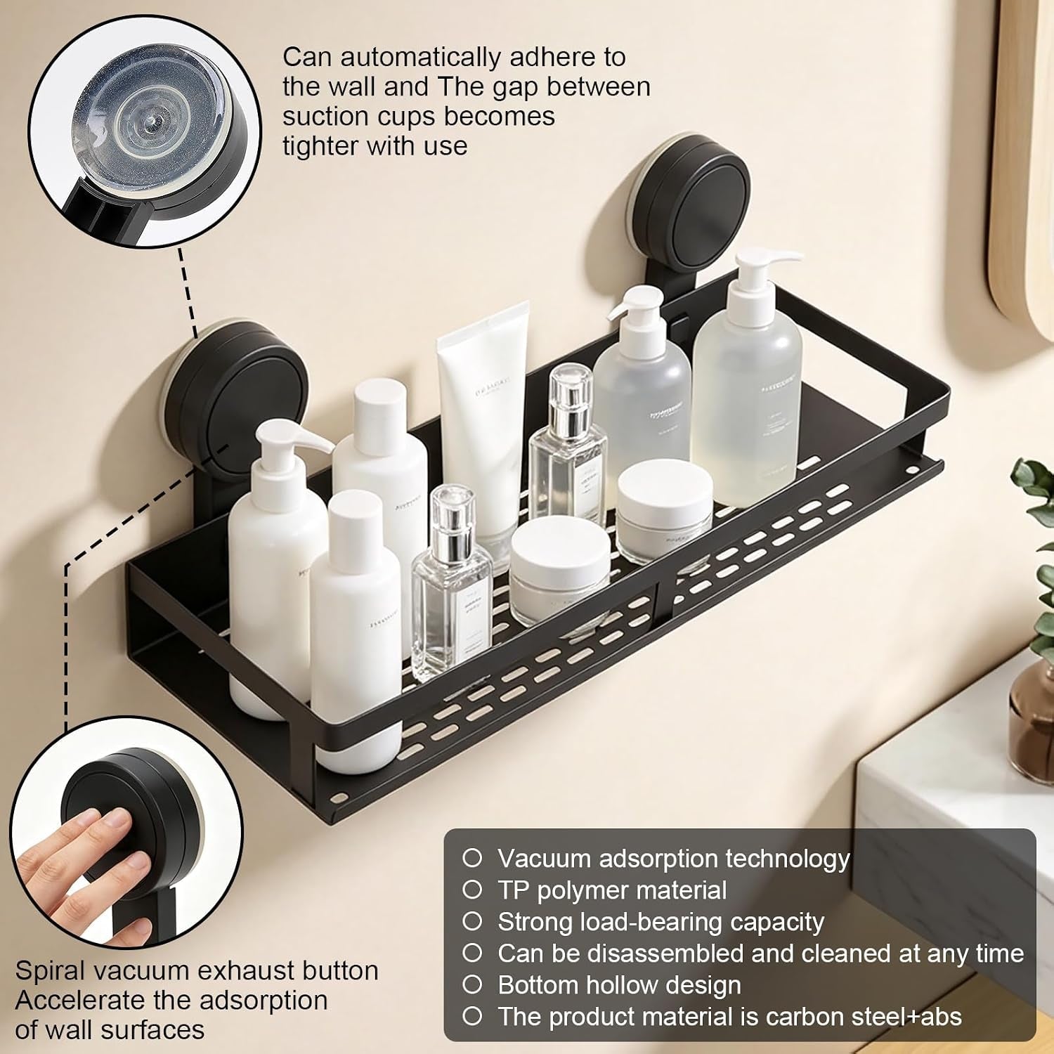 suction-cup-shelf-for-mirror-15-4-inch-no-drill-carbon-steel-rack