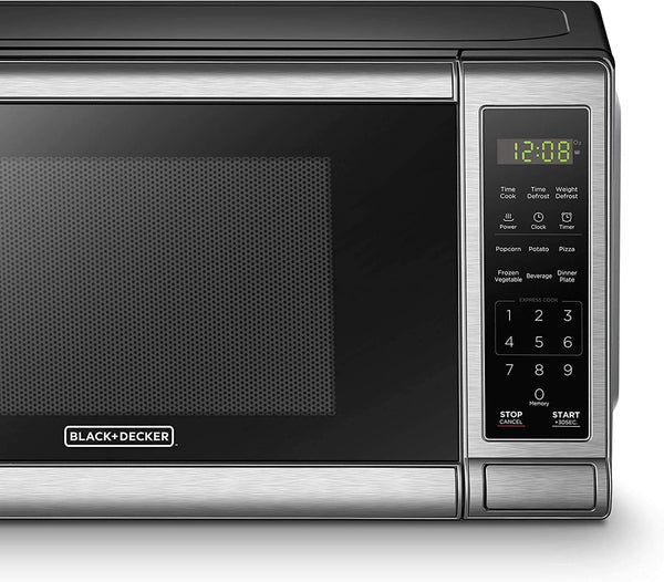 BLACK+DECKER Countertop Microwave Oven, 0.7 Cu.Ft, 700W, Stainless Steel8