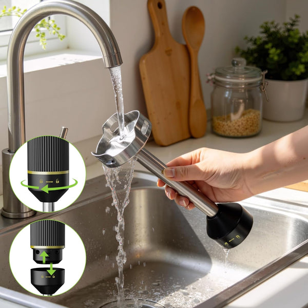 1200W Immersion Blender Handheld, 5-In-1 Variable Speed | Hand Blender Stick with Whisk Chopper Milk Frother Mixing Cup and Storage Rack for Kitchen Soup, Purees and Smoothies3