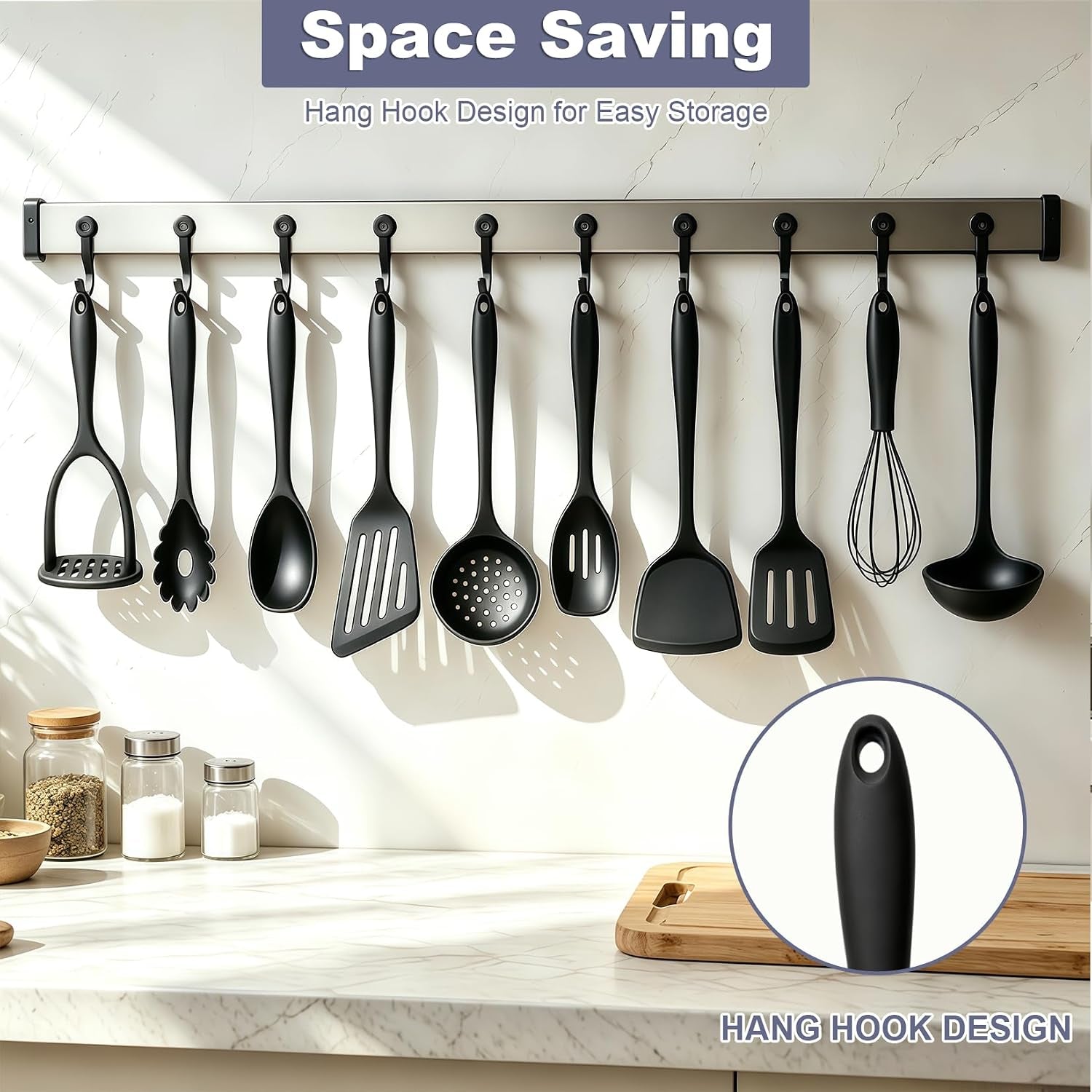thickened-silicone-cooking-utensils-set-10pcs-nonstick-kitchen-utensil-set-with-solid-handle-heat-resistant-silicone-spatula-set-for-cooking-bpa-free-utensils-set-with-potato-masherblack