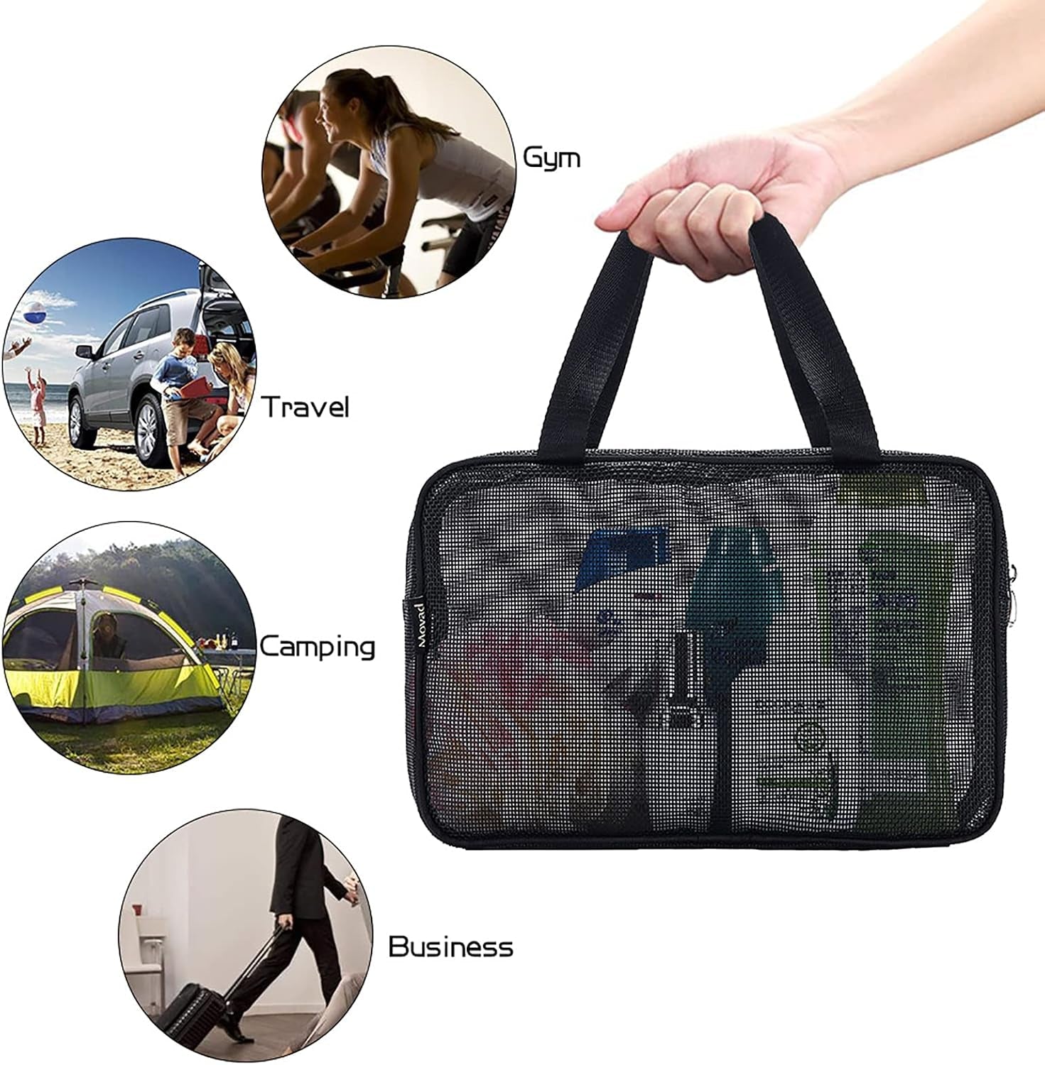 mesh-shower-caddy-portable-toiletry-tote-gym-bag-for-college-dorm-bathroom-black-large