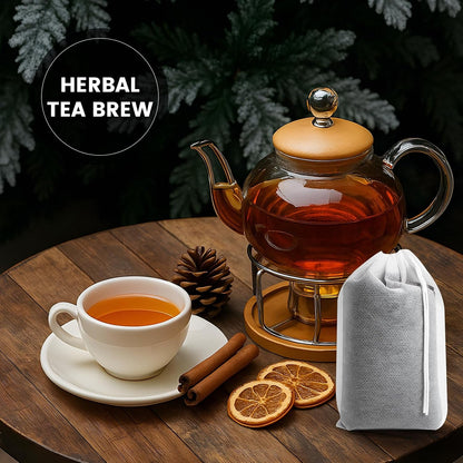 Cold Brew Bags, 120 Count Brew Coffee Filter Bags, 4X6 Inch | Disposable Fine Mesh Drawstring Pouches, Fits Mason Jars & French Press, Ideal for Cold Brew, Coffee, Tea, Herbs & Spices8