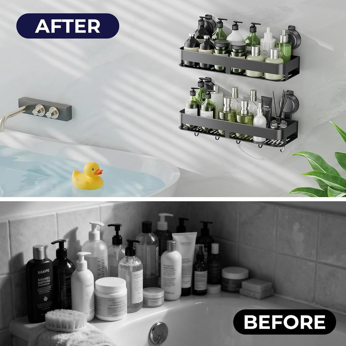 shower-caddy-suction-cup-2-pack-suction-shower-organizer-no-drilling-rustproof-shelves-for-bathroom-kitchen-home-decor-heavy-duty-bathroom-organizer-with-large-capacity-15-7-inch-no-bar