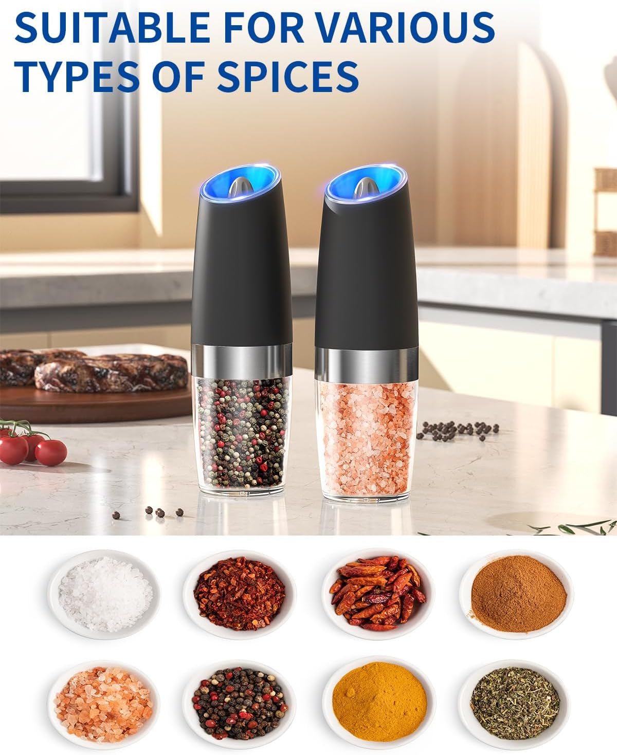 gravity-electric-salt-and-pepper-grinder-set-automatic-salt-and-pepper-grinder-set-with-led-light-battery-operated-adjustable-coarseness-large-capacity-for-home-kitchen-bbq-black