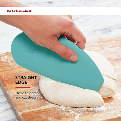 Kitchenaid Gourmet Bowl Scraper, Set of 2, Aqua Sky and Storm Grey5