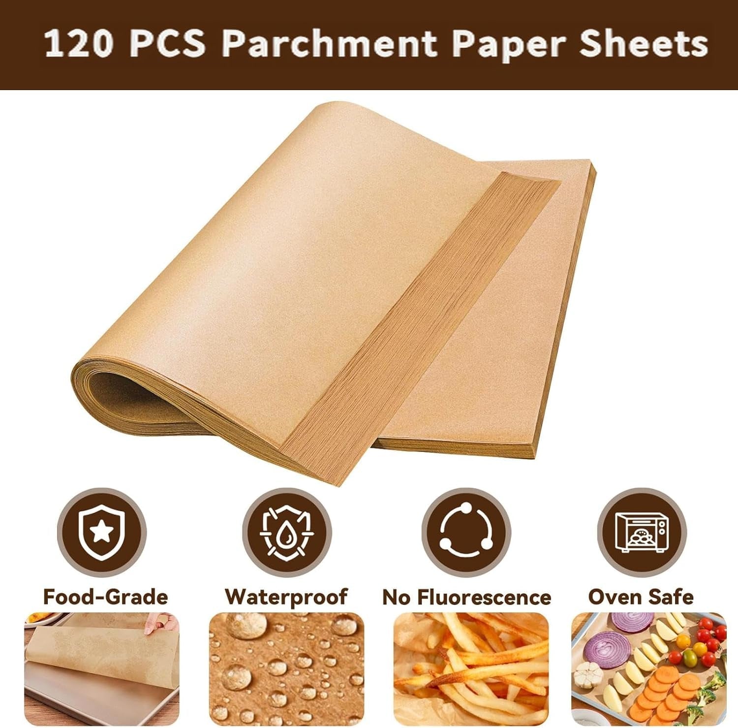 120pcs-air-fryer-liners-disposable-for-emeril-lagasse-26qt-air-fryer-unbleached-non-stick-parchment-paper-sheets-accessories-for-emeril-lagasse-french-door-360-air-fryer-26qt-toaster-oven