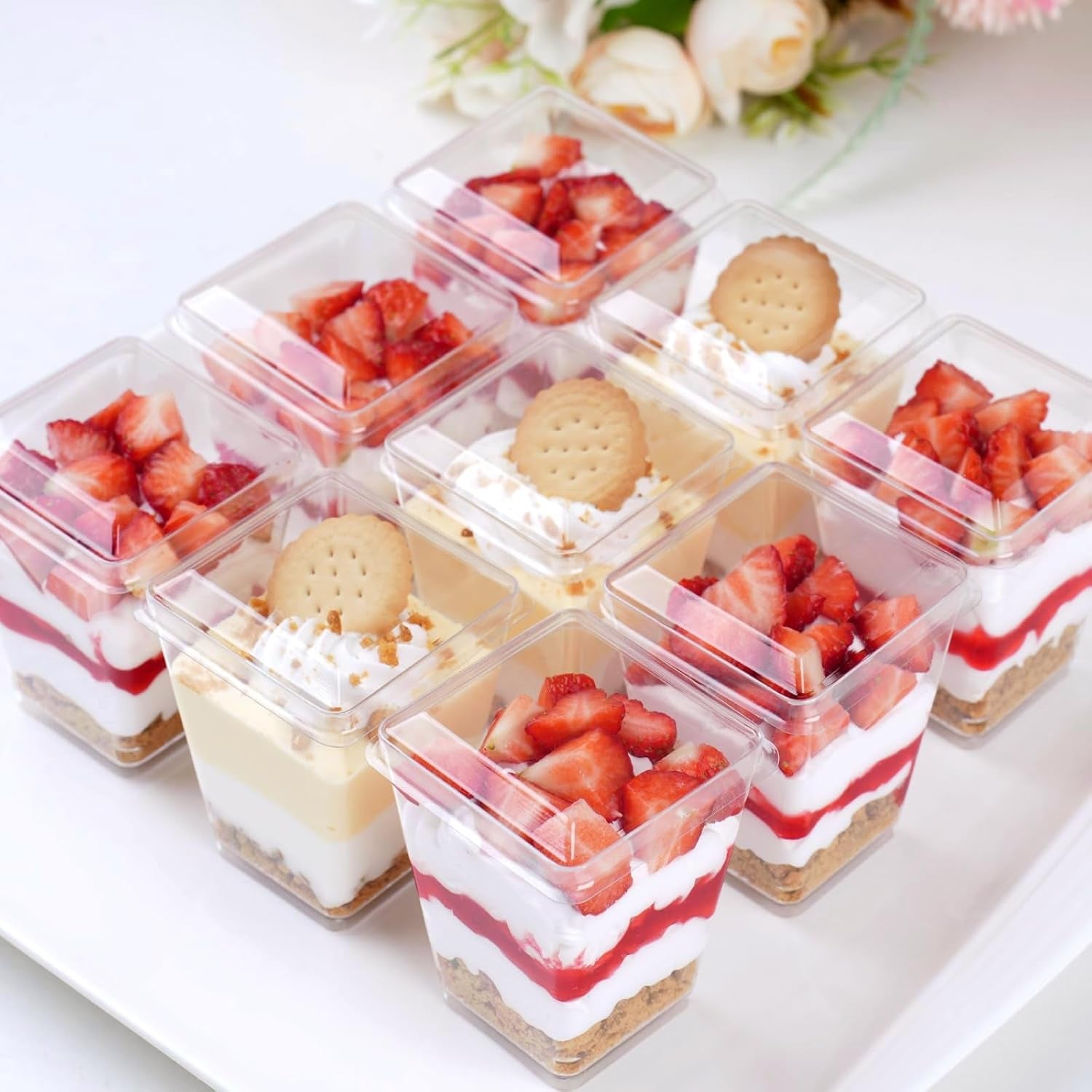 5-oz-small-dessert-cups-with-lids-and-spoons-150-pcs-serves-50-mini-plastic-dessert-shooters-cups-banana-pudding-cups-jello-cups-parfait-cups-with-lids-appetizer-cups-for-parties