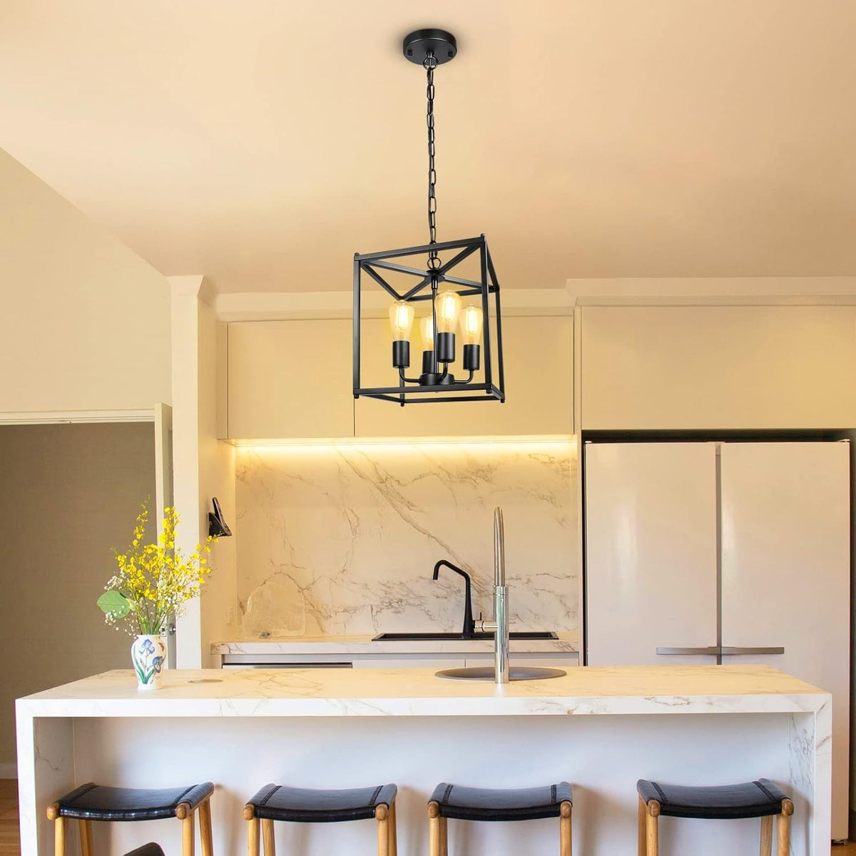 4-light-black-farmhouse-chandelier-iron-lantern-pendant-light-rustic-cage-adjustable-height-e26-base-industrial-hanging-lights-for-kitchen-island-dining-room-hallway-foyer-entryway
