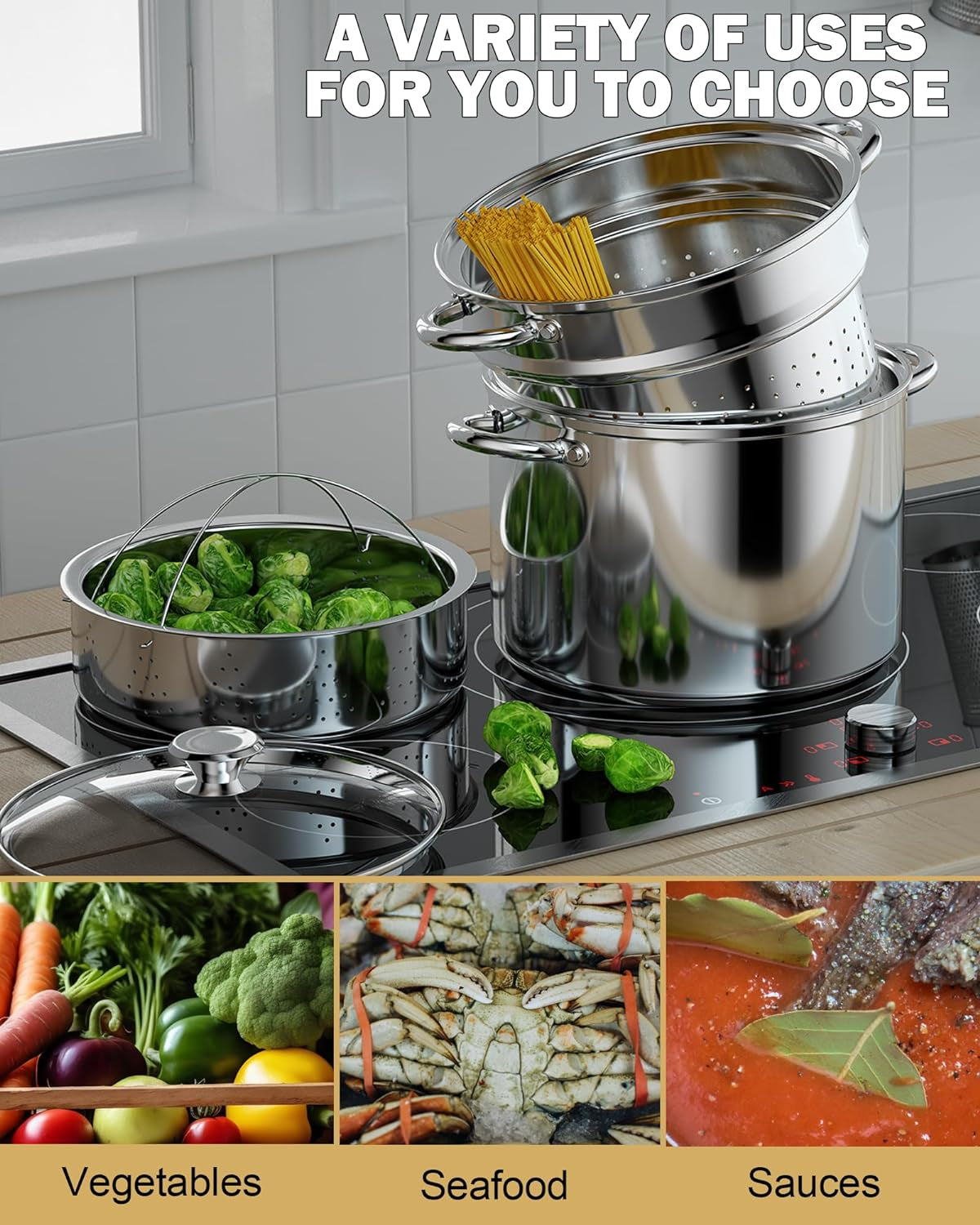 8-quart-stainless-steel-pasta-pot-with-strainer-lid-3-in-1-pots-steamer-basket-pasta-strainer-stock-pot-with-lid-pasta-cooker-induction-compatible-dishwasher-oven-safe