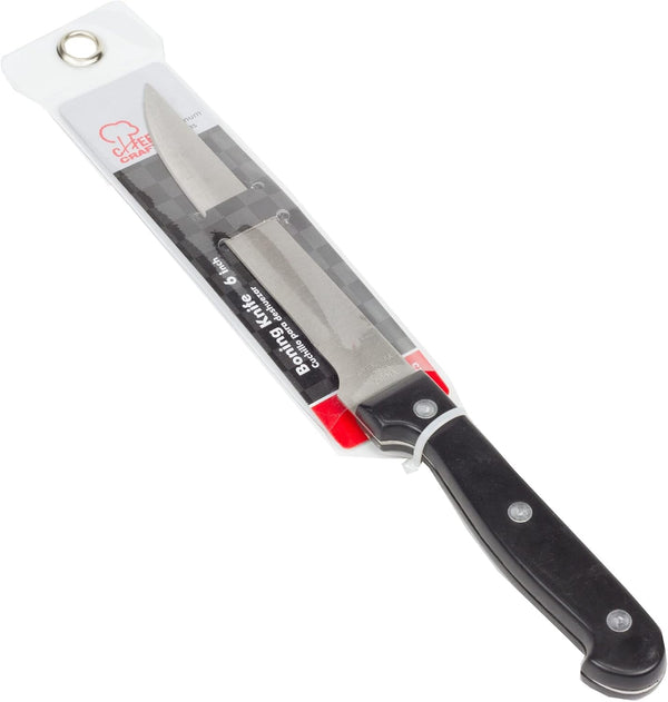 Select Boning Knife, 6 Inch Blade 10.5 Inches in Length, Stainless Steel/Black2