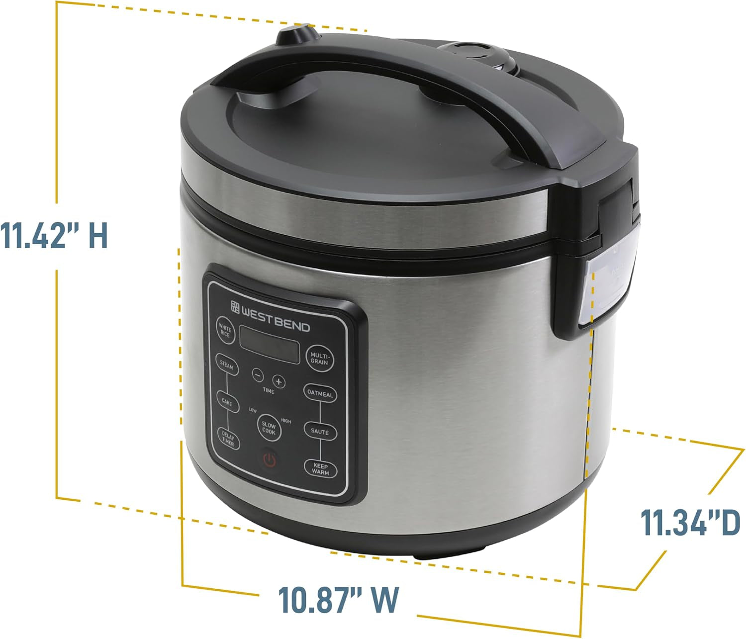 rice-grain-multi-cooker-programmable-with-9-preset-functions-features-delay-start-and-keep-warm-functions-and-steam-basket-20-cups-cooked-10-cups-uncooked-stainless-steel