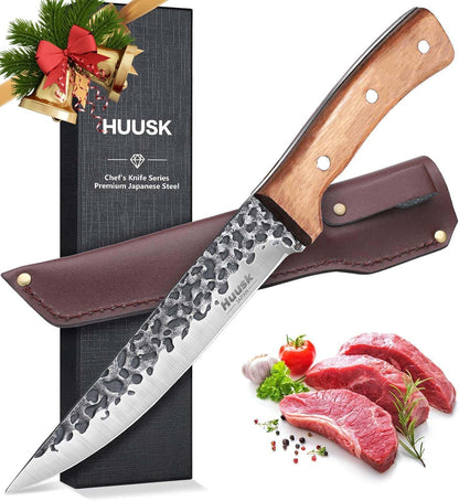Huusk Knives from Japan, Boning Knife for Meat Cutting 6 Inch1