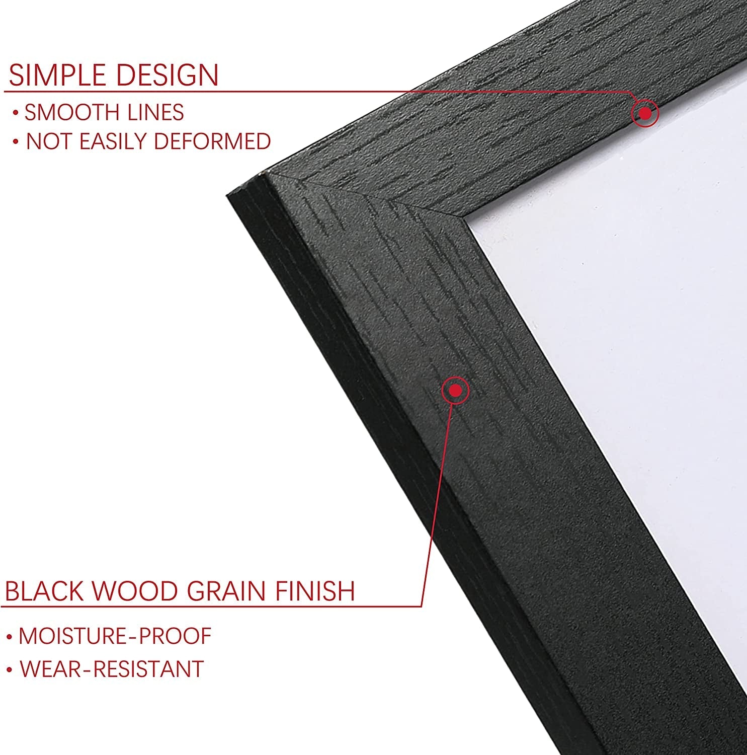 8x10-picture-frame-set-of-6-wall-or-tabletop-display-black-woodgrain