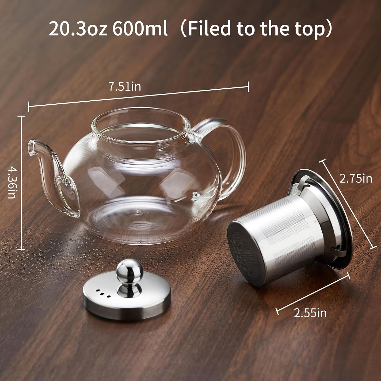 glass-teapot-with-infuser-20-oz-borosilicate-tea-kettle-clear-borosilicate-glass-with-removable-18-8-steel-infuser-for-stovetop-brewing-of-loose-leaf-herbal-and-blooming-tea
